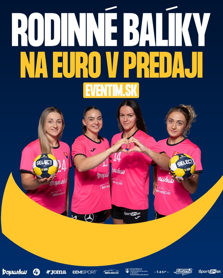 Rodinné balíčky na ME v hádzanej žien 2026 sú v predaji